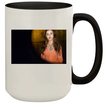 Alexis Dziena 15oz Colored Inner & Handle Mug