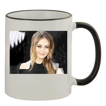 Alexis Dziena 11oz Colored Rim & Handle Mug