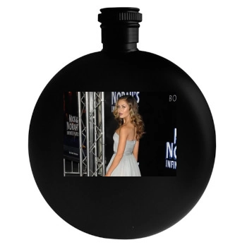 Alexis Dziena Round Flask