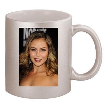 Alexis Dziena 11oz Metallic Silver Mug