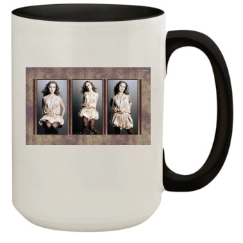 Alexis Dziena 15oz Colored Inner & Handle Mug