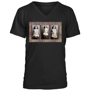 Alexis Dziena Men's V-Neck T-Shirt