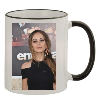 Alexis Dziena 11oz Colored Rim & Handle Mug