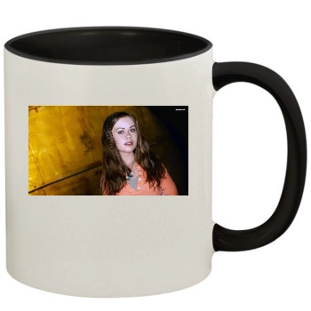 Alexis Dziena 11oz Colored Inner & Handle Mug