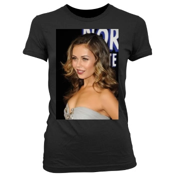 Alexis Dziena Women's Junior Cut Crewneck T-Shirt