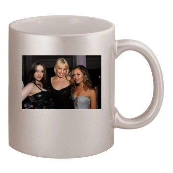 Alexis Dziena 11oz Metallic Silver Mug