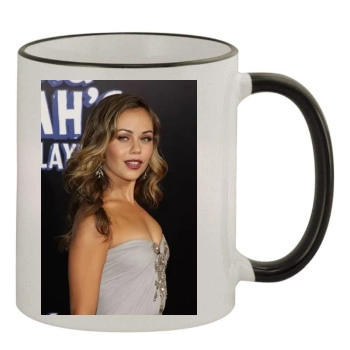 Alexis Dziena 11oz Colored Rim & Handle Mug