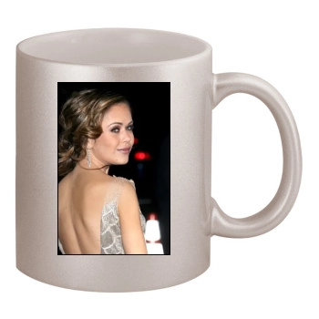 Alexis Dziena 11oz Metallic Silver Mug