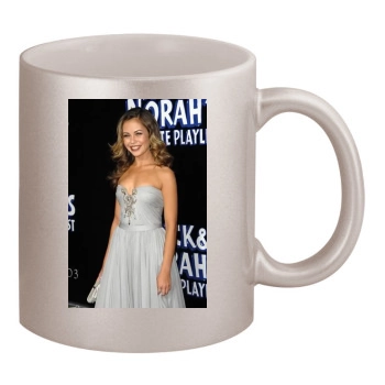 Alexis Dziena 11oz Metallic Silver Mug