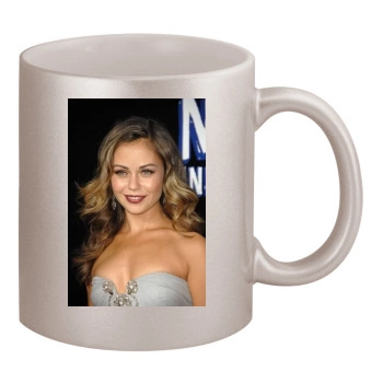 Alexis Dziena 11oz Metallic Silver Mug