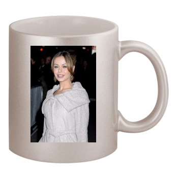 Alexis Dziena 11oz Metallic Silver Mug