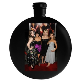 Alexis Dziena Round Flask