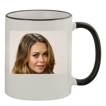 Alexis Dziena 11oz Colored Rim & Handle Mug