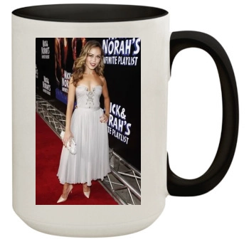 Alexis Dziena 15oz Colored Inner & Handle Mug