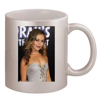 Alexis Dziena 11oz Metallic Silver Mug