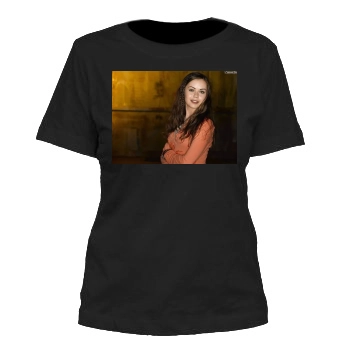 Alexis Dziena Women's Cut T-Shirt