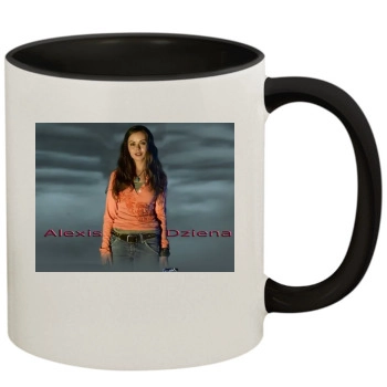 Alexis Dziena 11oz Colored Inner & Handle Mug