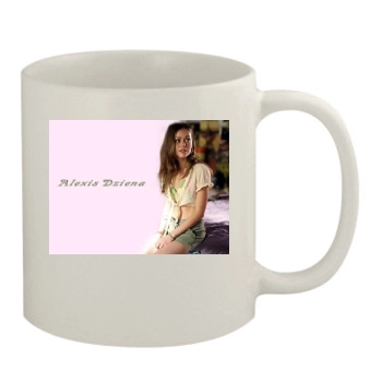 Alexis Dziena 11oz White Mug