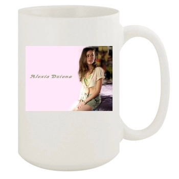 Alexis Dziena 15oz White Mug