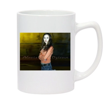 Alexis Dziena 14oz White Statesman Mug