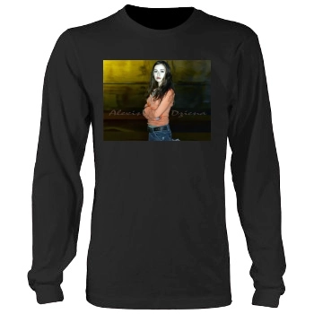 Alexis Dziena Men's Heavy Long Sleeve TShirt