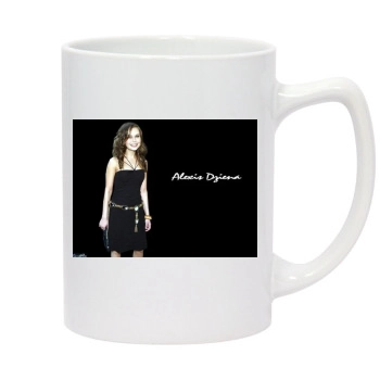 Alexis Dziena 14oz White Statesman Mug