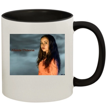 Alexis Dziena 11oz Colored Inner & Handle Mug