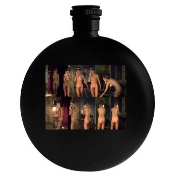 Alexis Dziena Round Flask