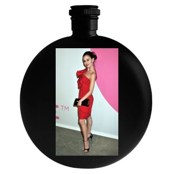 Alexis Dziena Round Flask