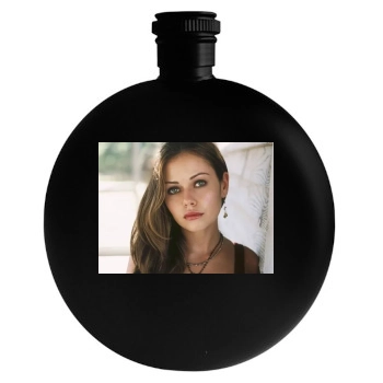 Alexis Dziena Round Flask