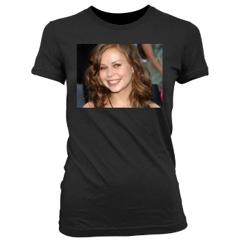 Alexis Dziena Women's Junior Cut Crewneck T-Shirt