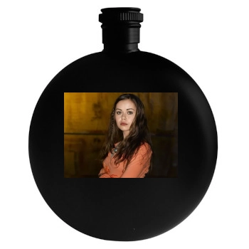 Alexis Dziena Round Flask