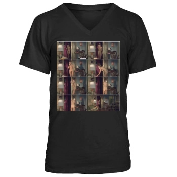 Alexis Dziena Men's V-Neck T-Shirt