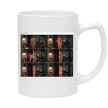 Alexis Dziena 14oz White Statesman Mug