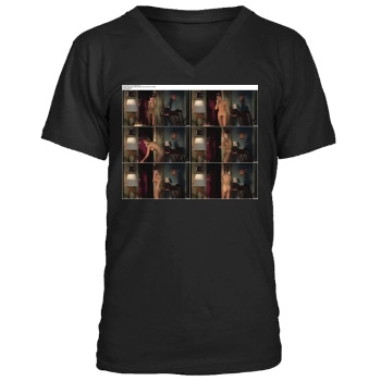 Alexis Dziena Men's V-Neck T-Shirt