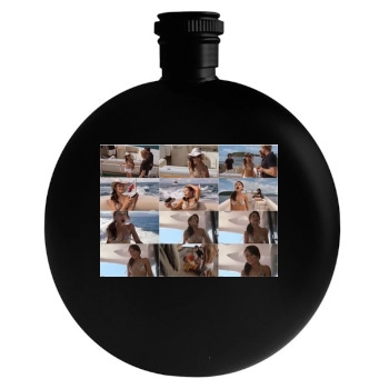 Alexis Dziena Round Flask