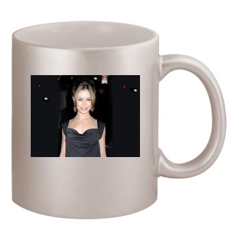 Alexis Dziena 11oz Metallic Silver Mug