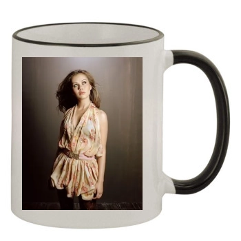 Alexis Dziena 11oz Colored Rim & Handle Mug