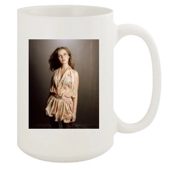 Alexis Dziena 15oz White Mug