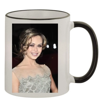 Alexis Dziena 11oz Colored Rim & Handle Mug