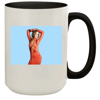 Alexis Dziena 15oz Colored Inner & Handle Mug