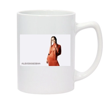 Alexis Dziena 14oz White Statesman Mug