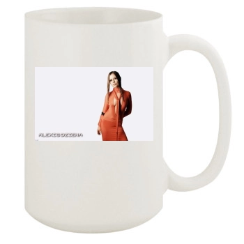 Alexis Dziena 15oz White Mug