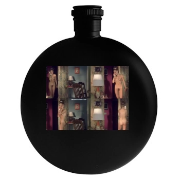 Alexis Dziena Round Flask