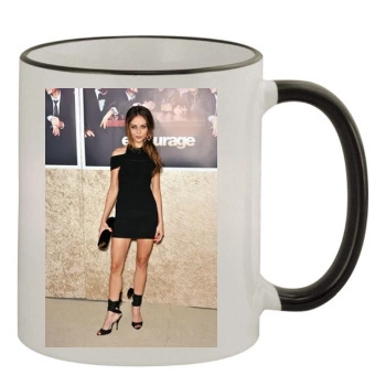 Alexis Dziena 11oz Colored Rim & Handle Mug