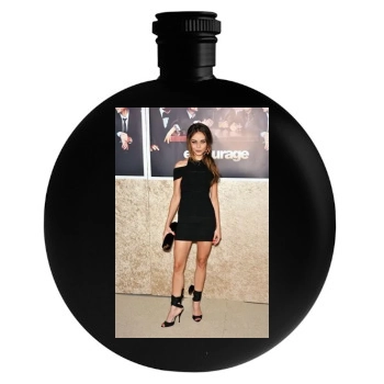 Alexis Dziena Round Flask