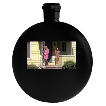 Alexis Dziena Round Flask