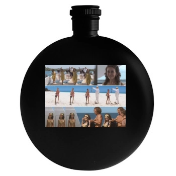 Alexis Dziena Round Flask