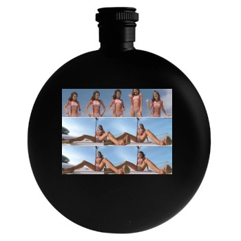 Alexis Dziena Round Flask