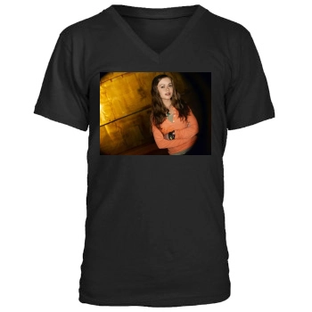 Alexis Dziena Men's V-Neck T-Shirt